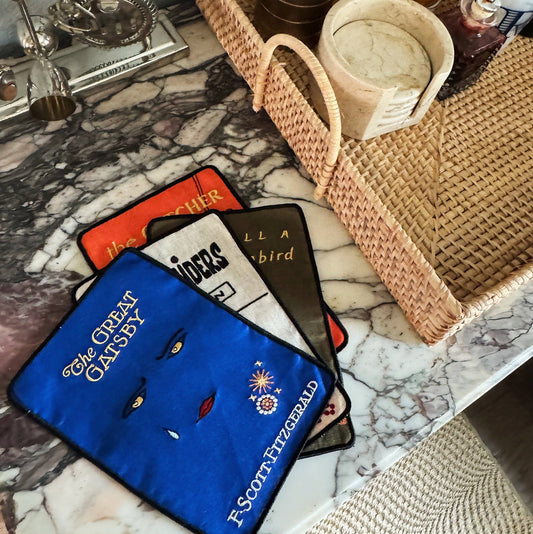 Biscuit Home - Great Books Cocktail Napkins, set of 4