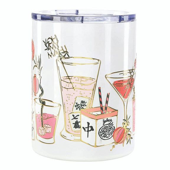 Steel Tumbler - Mahjong - Jennie Dots 
