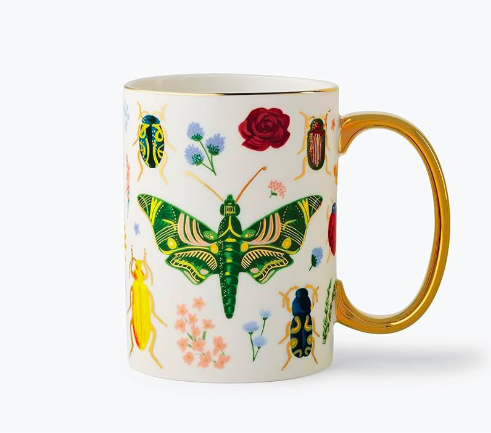 RIFLE PAPER CO. Curio Porcelain Mug