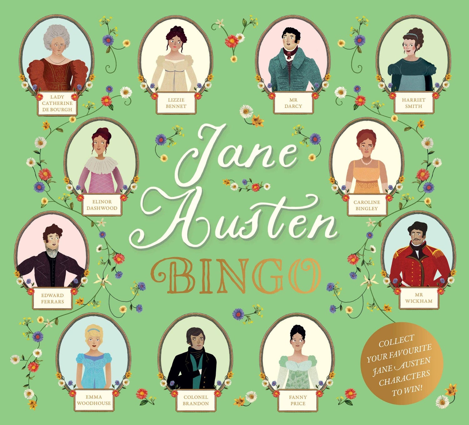 Jane Austen Bingo - Jennie Dots