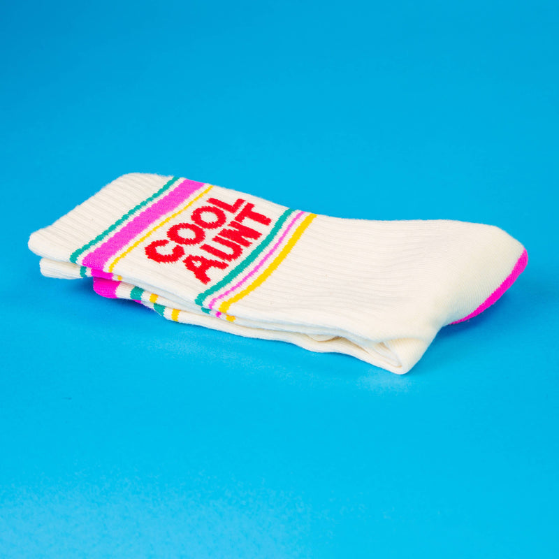 Gumball Poodle - Cool Aunt Gym Crew Socks - Jennie Dots 