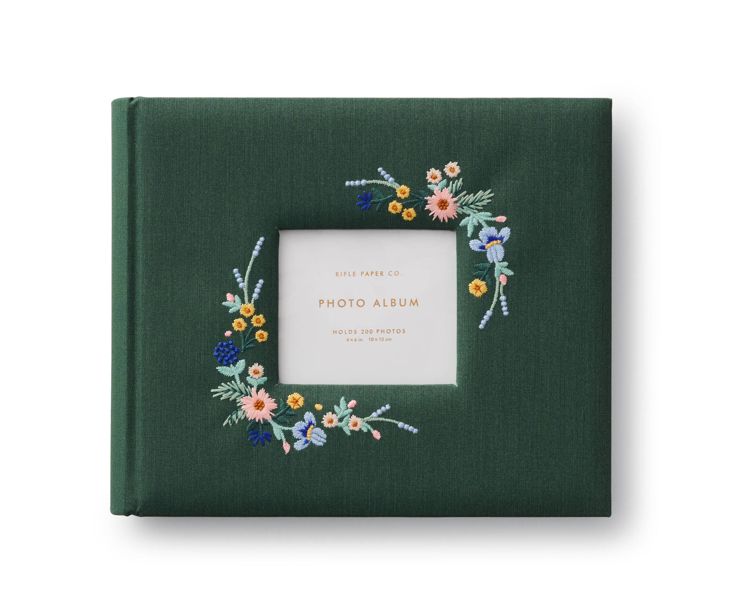 Rifle Paper Co. - Wildwood Embroidered Heirloom Photo Album - Jennie Dots
