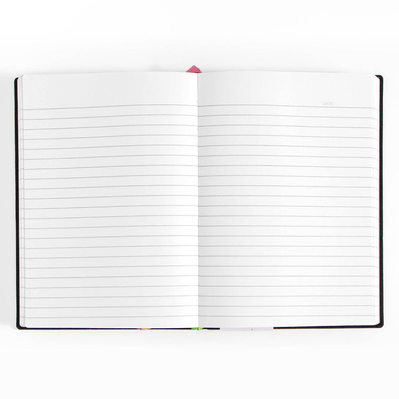 Pippi Post - Cherries & Blooms 5x7 Lined Softcover Book Journal