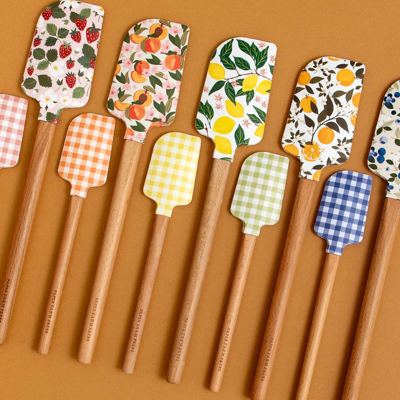 Paper Farm Press - Lemon Grove Silicone Kitchen Spatulas - Set of 2