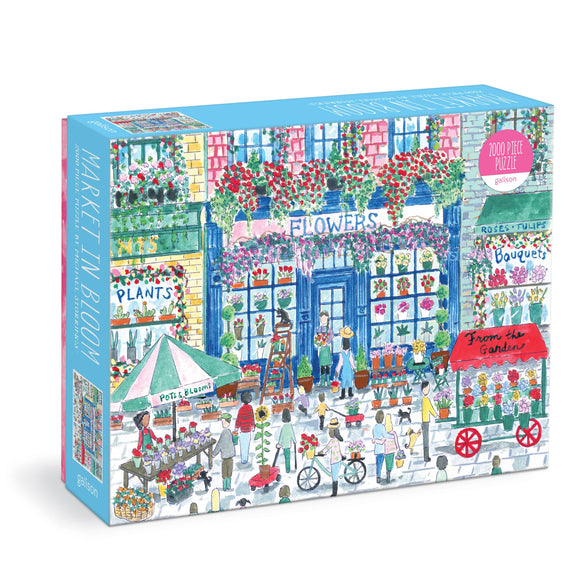 Michael Storrings Market in Bloom Puzzle - Jennie Dots 