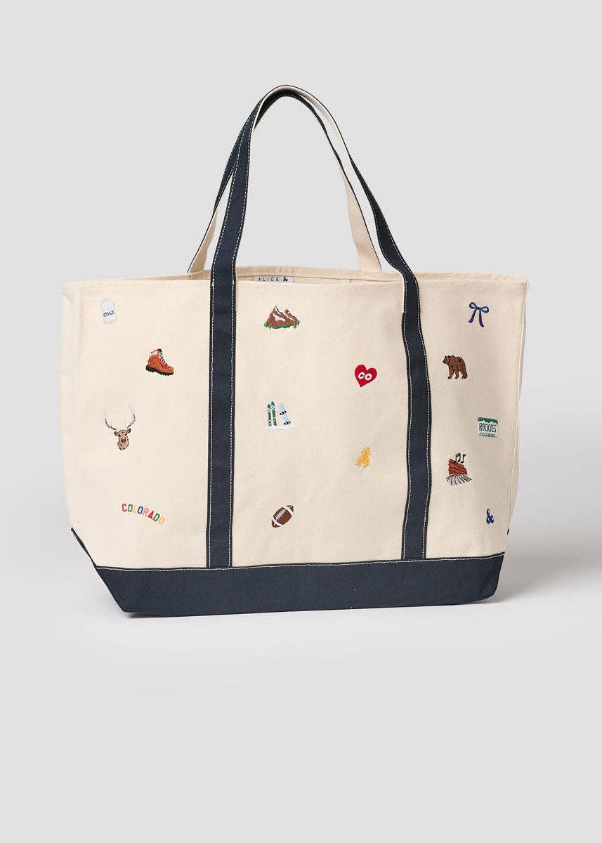 Alice & Wonder - Colorado Icons Tote