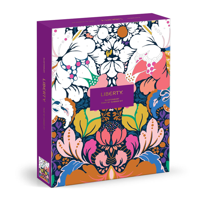 Chronicle Books - Liberty 9 x 12 Paint by Number Kit Glastonbury