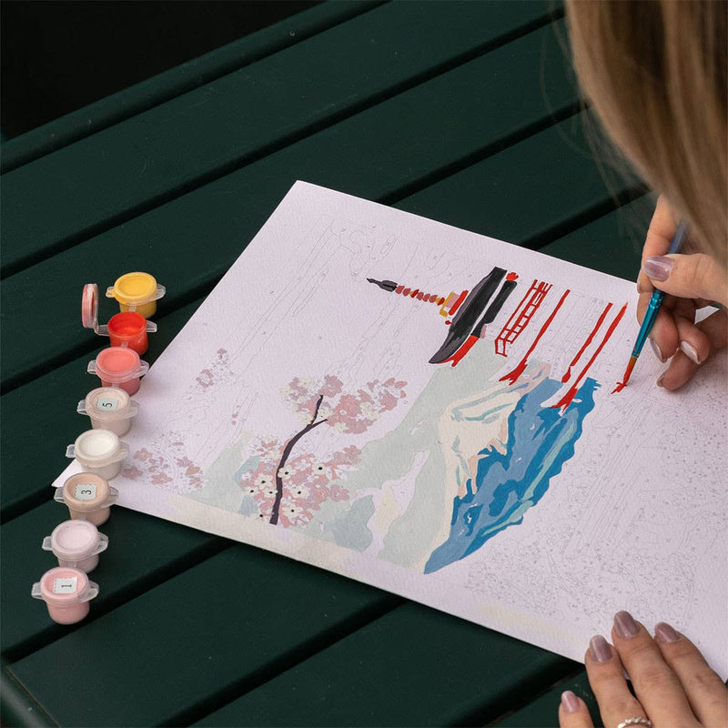 La Petite Épicerie - Paint by Numbers Kit - Mount Fuji