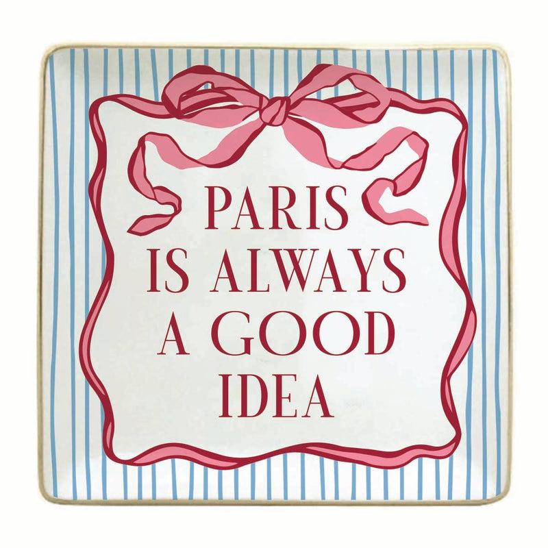 soiree-sisters - Ceramic Trinket Tray | Paris Trinket Tray