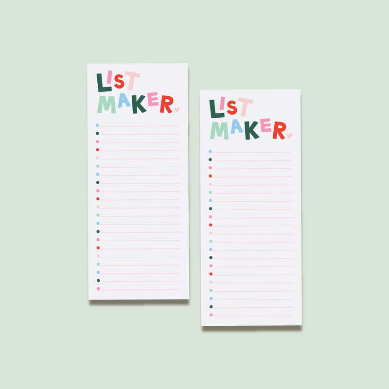 Joy Creative Shop - Notepad - Holiday List Maker