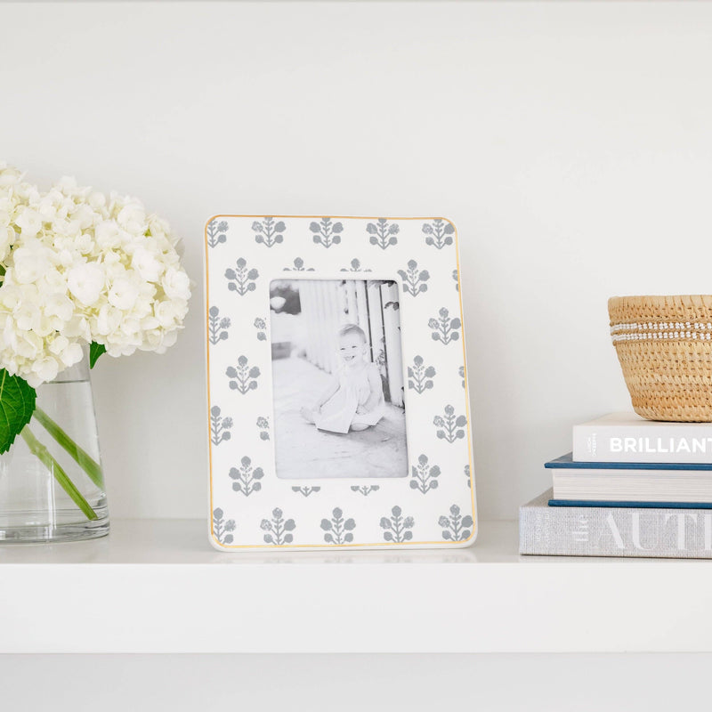 Sugar Paper - Picture Frame, Slate Floral