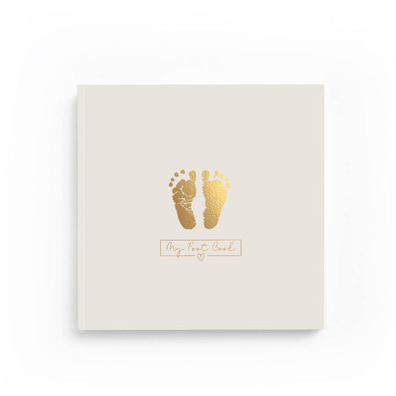 My Foot Book: Footprints through the first year - Jennie Dots 