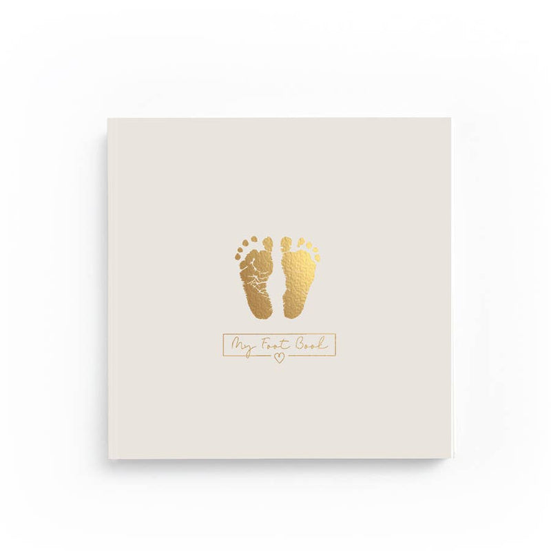 My Foot Book: Footprints through the first year - Jennie Dots 