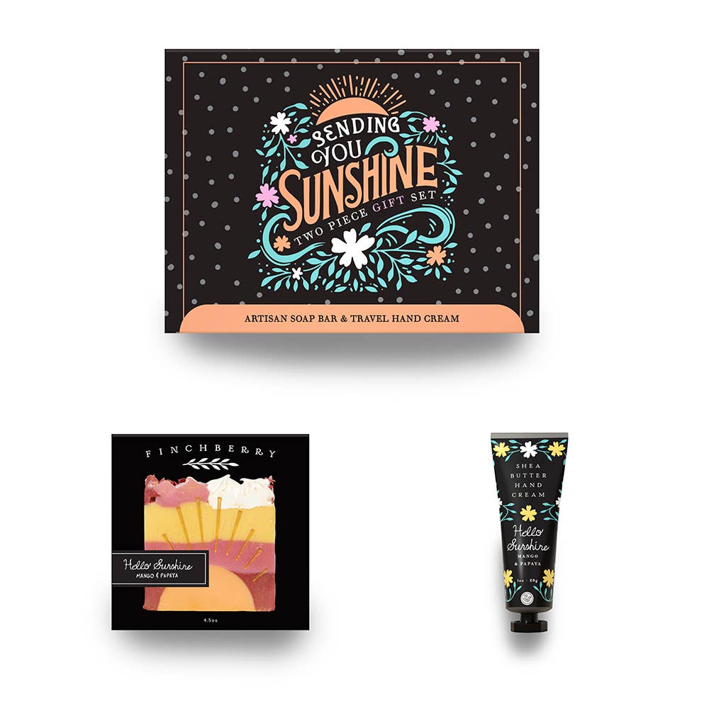 Sending You Sunshine 2 Pc Bath & Body Gift Set