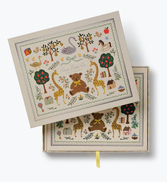 Rifle Paper Co. - Storybook Embroidered Baby Book