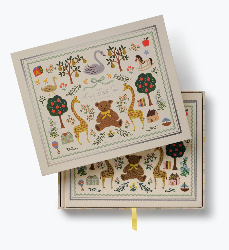 Rifle Paper Co. - Storybook Embroidered Baby Book