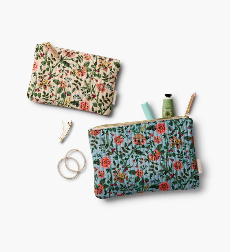 Rifle Paper Co. - Gracie Quilted Pouch Set