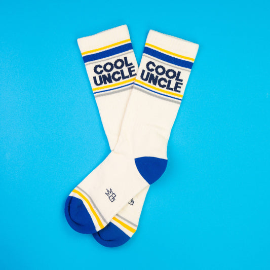 Gumball Poodle - Cool Uncle Gym Crew Socks - Jennie Dots