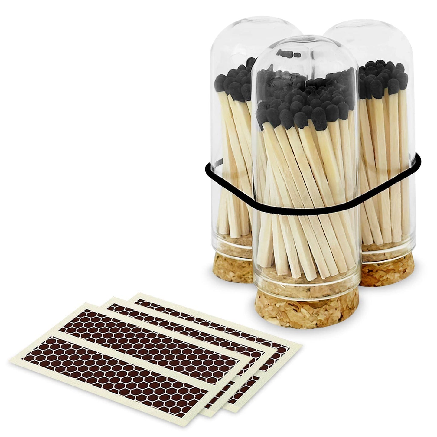 2" Matches + Mini Cloche - Colors of Your Choice + Strikers