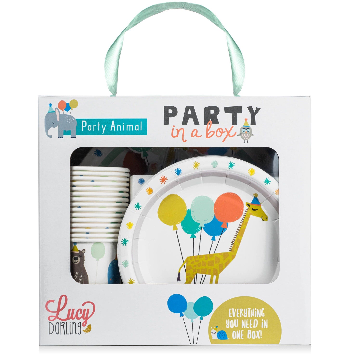 Lucy Darling - Party Animal Baby Birthday Party Kit - Jennie Dots