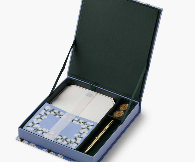 Rifle Paper Co. - Hydrangea Letter Writing Stationery Set