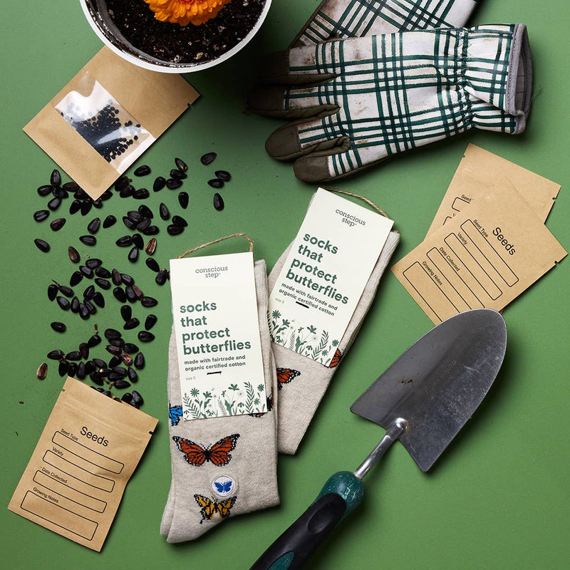 Socks that Protect Butterflies - Jennie Dots 