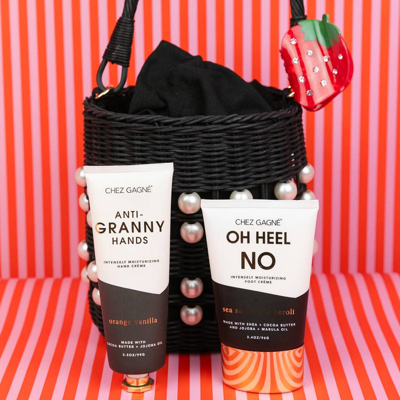 Chez Gagné - Anti-Granny Hands - Hand Cream, Funny Gift, Orange Vanilla