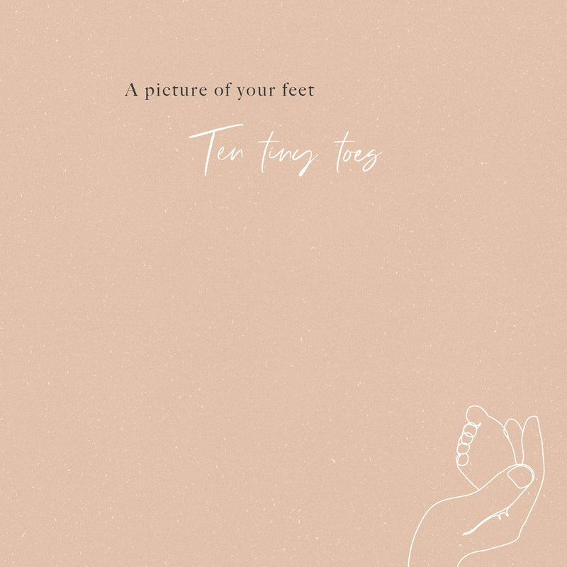 My Foot Book: Footprints through the first year - Jennie Dots 