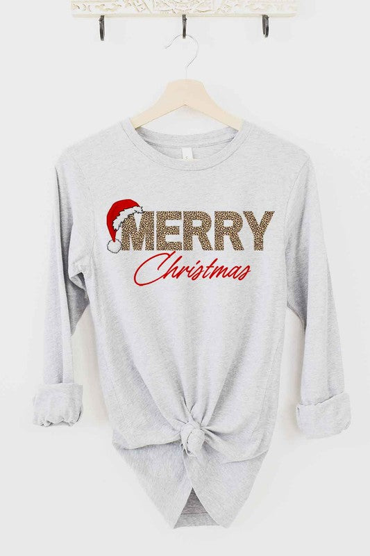 MERRY CHRISTMAS LONG SLEEVE TEE