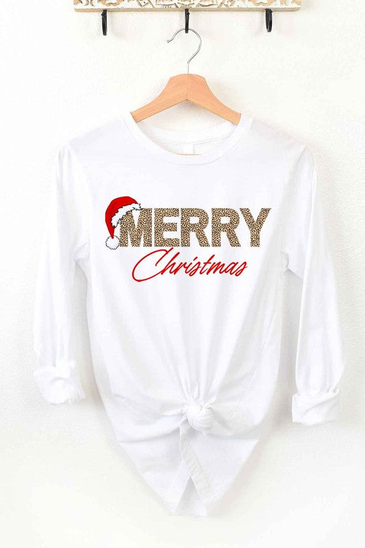 MERRY CHRISTMAS LONG SLEEVE TEE