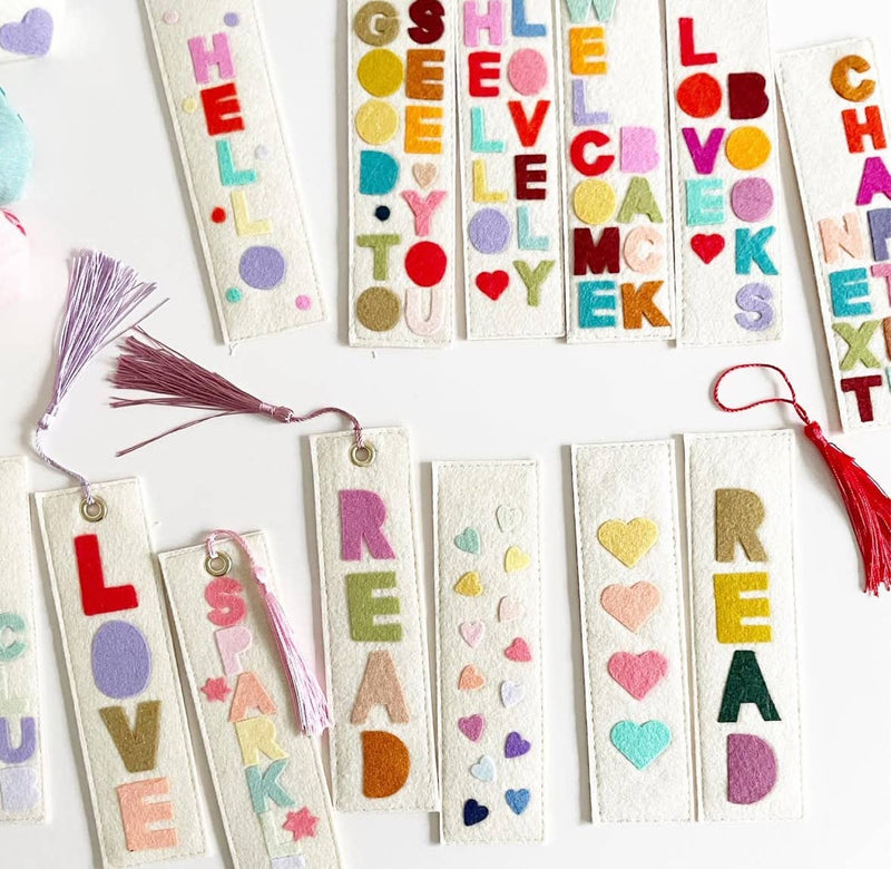 Milo & Mollie - Next Chapter Felt Bookmark