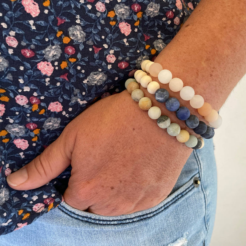 Love you More Diffuser Bracelet  |  Pink Aventirune Aromatherapy Bracelet