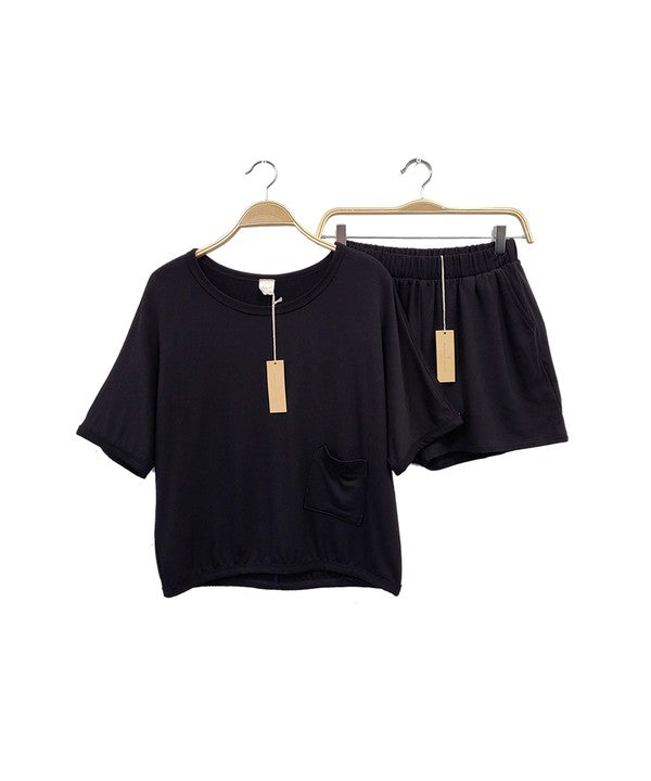 French Terry Shorts & Top Set