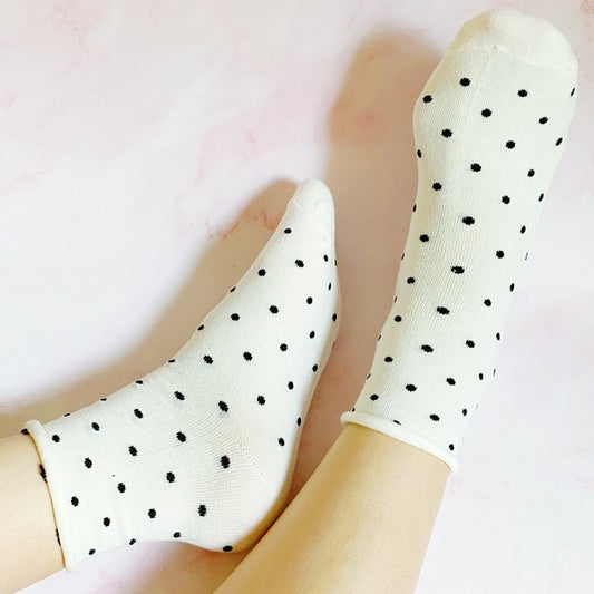 Set of 3 Precious Polka Dot Socks