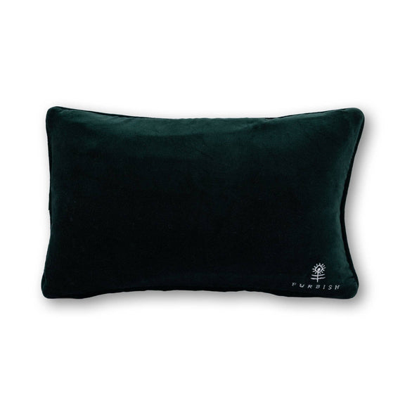 Furbish Studio - Good at Naps Needlepoint Pillow - Jennie Dots 