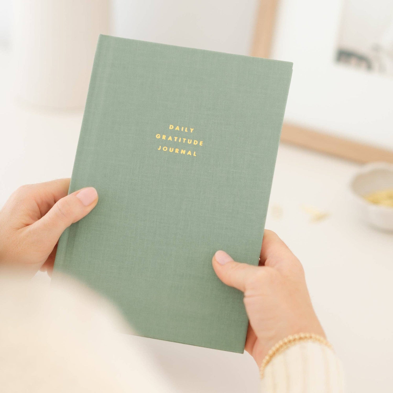 Gratitude Journal, Sage - Jennie Dots 