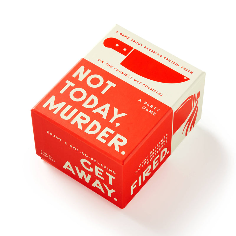 Chronicle Books - Brass Monkey Not Today, Murder Game