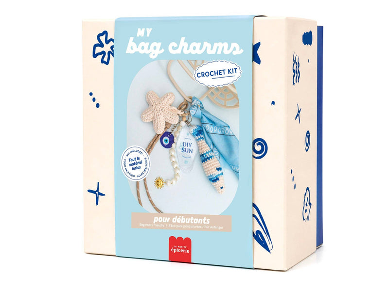 La Petite Épicerie - DIY Crochet Bag Charms Kit - Vitamine Sea