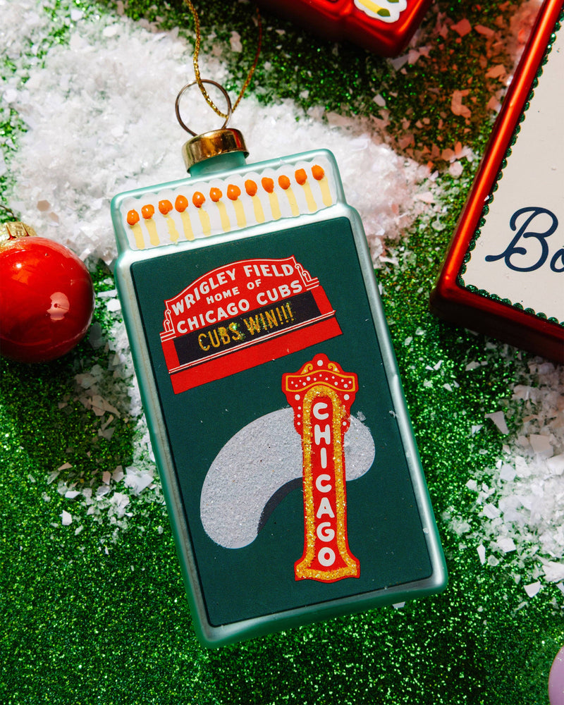Furbish Studio - Matchbook Ornament - Chicago