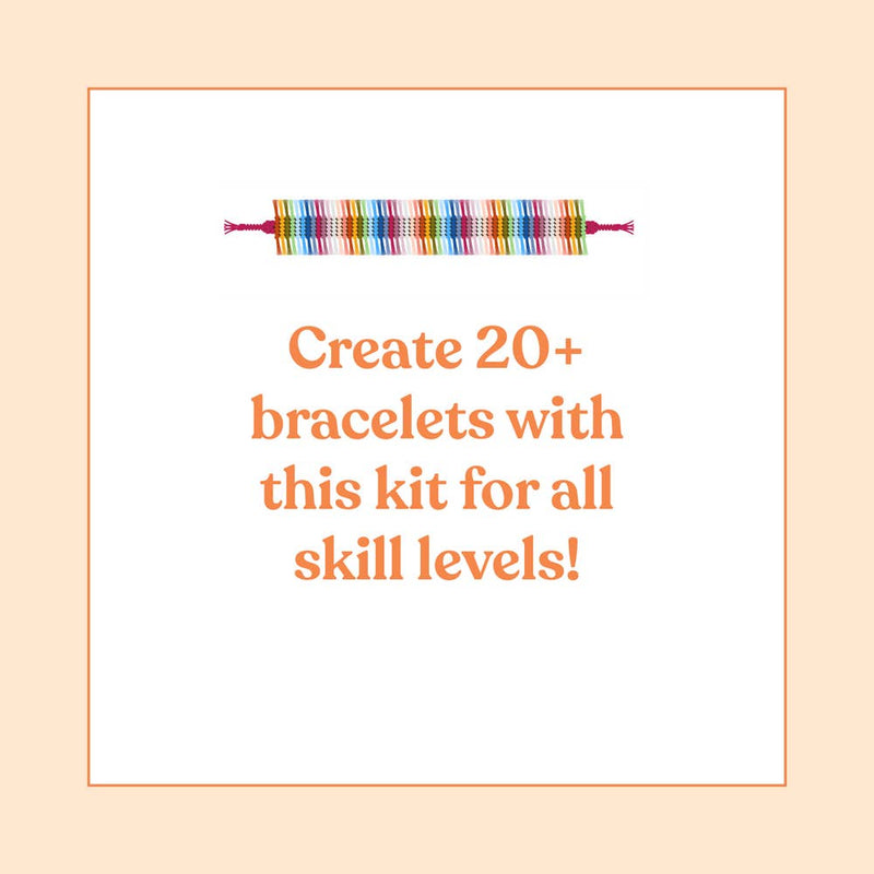 Chronicle Books - Mindful Crafts: Calm Vibes Friendship Bracelet Kit