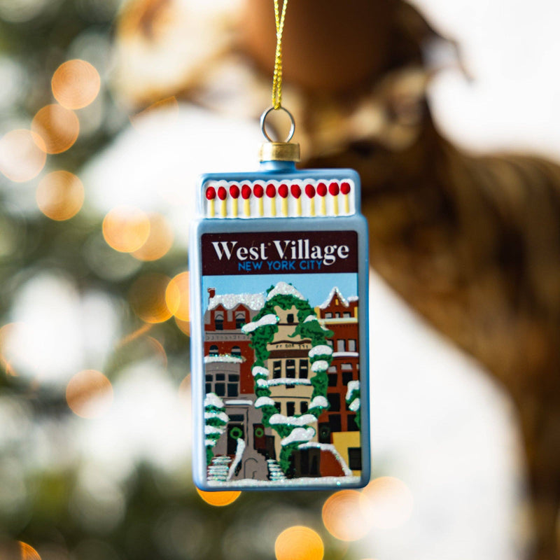 Furbish Studio - Matchbook Ornament - West Village