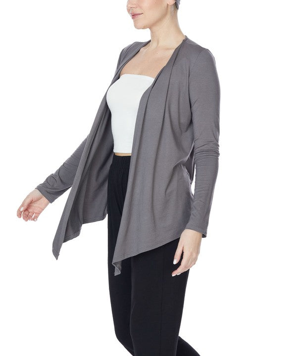 Studio Ko Simple Tie Front Cardigan