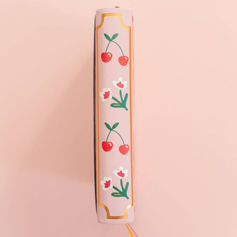 Pippi Post - Cherries & Blooms 5x7 Lined Softcover Book Journal