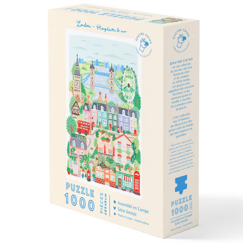 La Petite Épicerie - London puzzle by Hoglet&Co - 1000 pieces - Jennie Dots 