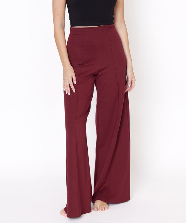 Studio Ko Ponte Wide Keg Full Length Pants