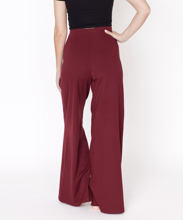 Studio Ko Ponte Wide Keg Full Length Pants