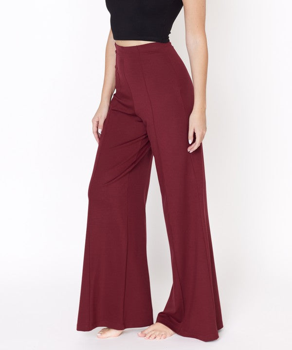 Studio Ko Ponte Wide Keg Full Length Pants