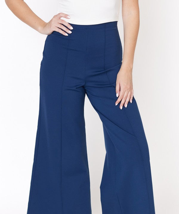 Studio Ko Ponte Wide Keg Full Length Pants