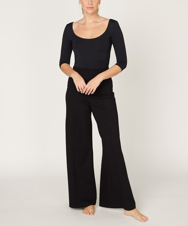 Studio Ko Ponte Wide Keg Full Length Pants