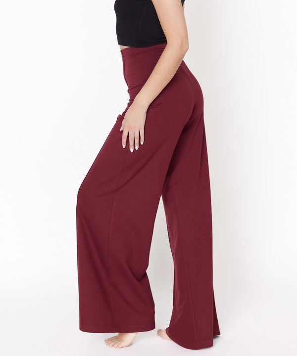 Studio Ko Ponte Wide Keg Full Length Pants